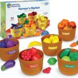 Learning Resources Farmer's Market color sorting set 30 pieces packaging