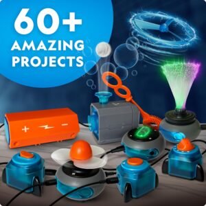 Kid Friendly Electronic Components for Building Real Electrical Circuits